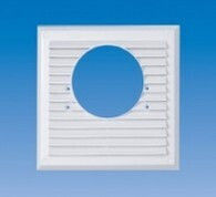 Vent Louver 21.5x21.5cm Square