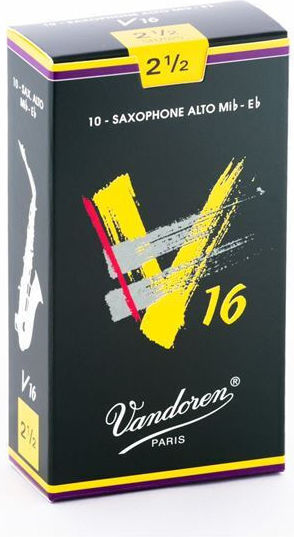 Vandoren Ancii Pentru Instrumente De Suflat Alto Sax V16 Rezistență 2.5 Ancii Pentru Saxofon