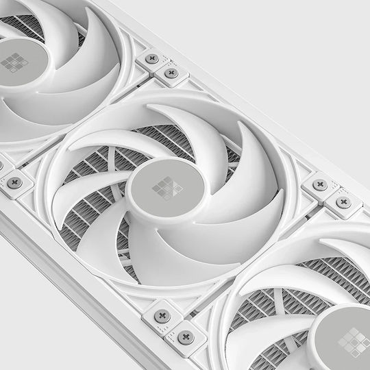 Sudokoo Energlo 360 Υδρόψυξη AIO CPU με 3 Ανεμιστήρες 120mm και ARGB Φωτισμό Λευκή