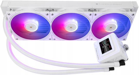 Thermalright Frozen Warframe SE 360 ARGB Sisteme De Răcire Cu Apă AIO CPU Cu 3 Ventilatoare 120mm Albe