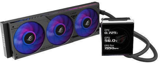 Asus ROG Strix LC IV 360 Υδρόψυξη AIO CPU με 3 Ανεμιστήρες 120mm και ARGB Φωτισμό