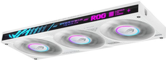 Asus ROG Strix LC IV 360 AIO CPU Liquid Cooling with 3 120mm Fans and ARGB Lighting White