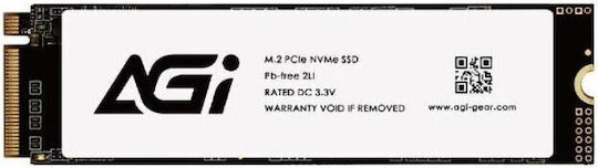 AGI AI298 SSD 512GB тип M.2 с връзка PCI Express 3.0 AGI512GIMAI298-CB