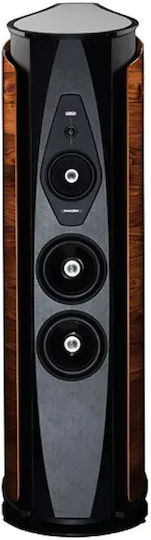 Sonus Faber Reference Aida II Pereche Boxe Hi-Fi pardoseală Negru / Nuci / Maro