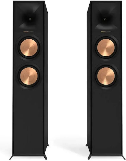 Klipsch R-600F Boden Hi-Fi-Lautsprecher 400W Schwarzes