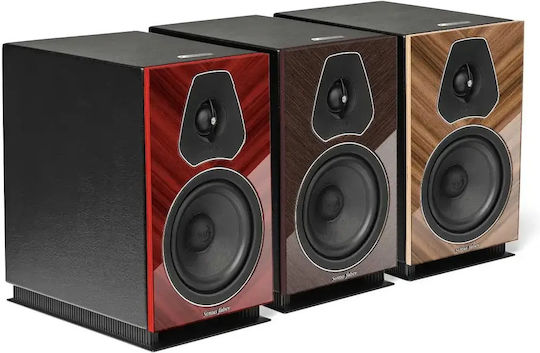 Sonus Faber Lumina II Amator 18454-3537 Pair of Hi-Fi Speakers Bookself 150W 2 No of Drivers W18xD26.3xH30.4cm. Red High Gloss