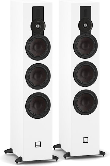 Dali Sonik 9 Paar Passive Hi-Fi-Lautsprecher Boden 2.5-Wege Weiße