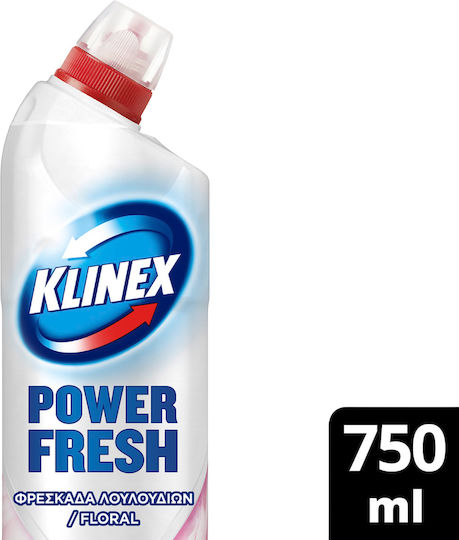 Klinex Professional WC Gel Ocean Freshness Cleaning Gel Anti-Limescale 750ml