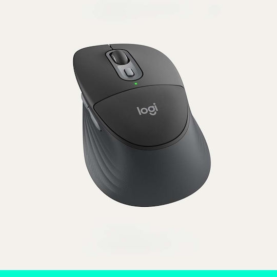 Logitech Signature Comfort Plus M850 L Ασύρματο Εργονομικό Bluetooth Ποντίκι Graphite