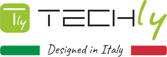 Techly IM 1200-VM-B Ασύρματο Εργονομικό Vertical Ποντίκι Μαύρο