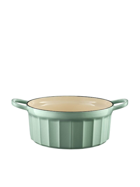 Buydeem Shallow Cast Iron Pot 2.9lt /