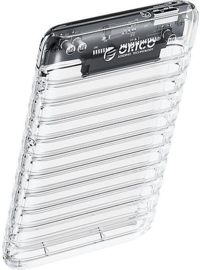 Orico Твърд диск кутия 2.5" SATA III с връзка USB 3.0 в Черен цвят