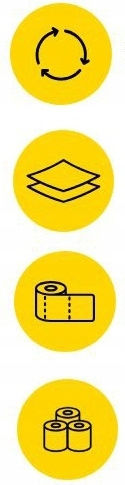 Private Label Tissue Χαρτί Υγείας 24 Ρολά 3 Φύλλων 6 Συσκευασίες