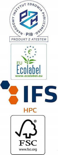 Private Label Tissue Hârtie igienică 24 role 3 foi 2 pachete