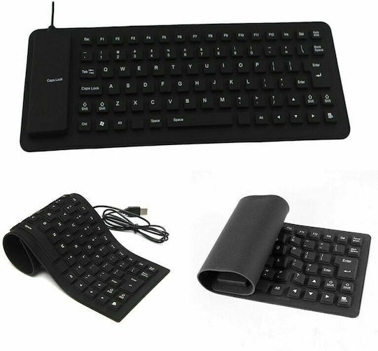 Silicone Keyboard English US Purple