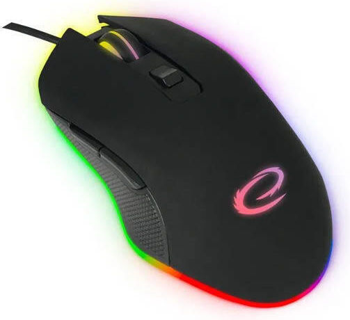 Esperanza MX302 Nemesis RGB Лазерно Геймърска Мишка Черен