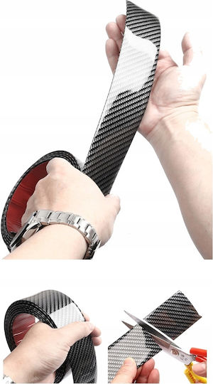 Carbon Gummi Tape Schwelle 7cm x 5m Streifen