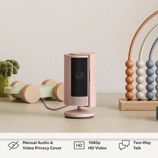 Ring IP Cameră de Supraveghere Wi-Fi Full HD 1080p cu Comunicare Bidirecțională