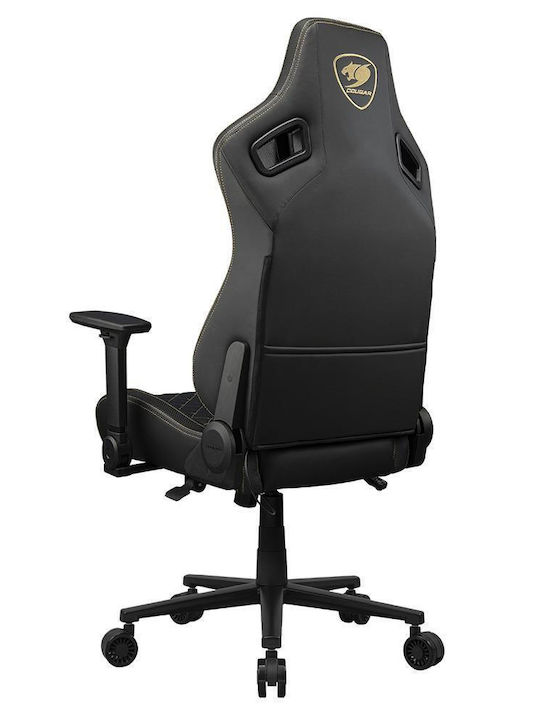 Cougar Καρέκλα Gaming με Ρυθμιζόμενα Μπράτσα Χρυσή