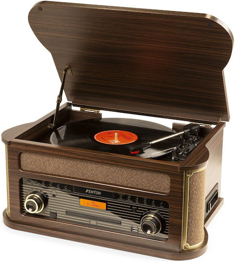 Fenton Memphis 102.187 Грамофон с Вградени говорители Кафяв