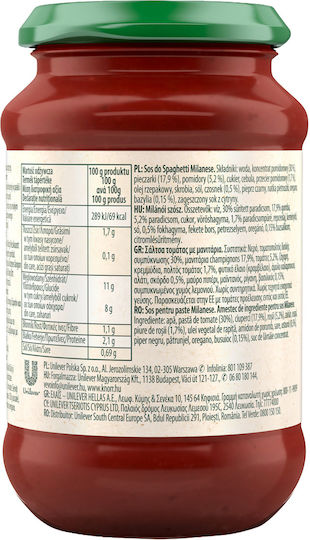 Knorr Milanese Σάλτσα Τομάτας 400gr