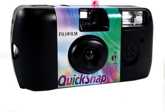 Fujifilm QuickSnap Flash Camera Single Use Multicolor