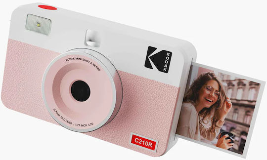 Kodak Mini Shot 2 Instant Cameră Foto + 8 Foi Retro