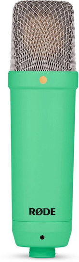 Rode NT1 Signature Series Microfon Condensator pentru Vocală în Culoare Verde + Cablu XLR