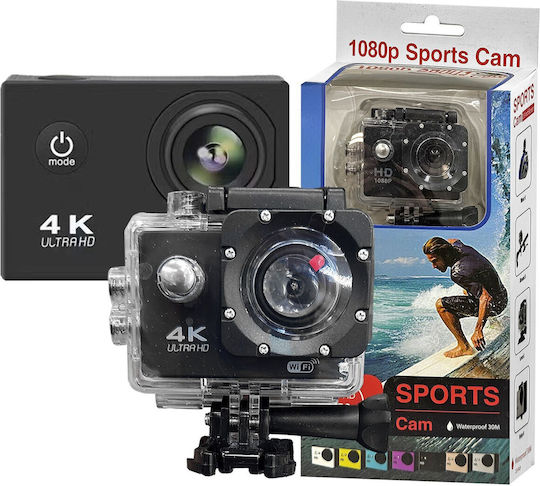 Justnote 10961 Action Camera HD (720p) with Screen Black