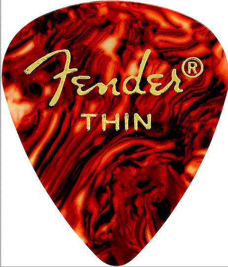 Fender Guitar Picks Celluloid Pick Set 12pcs