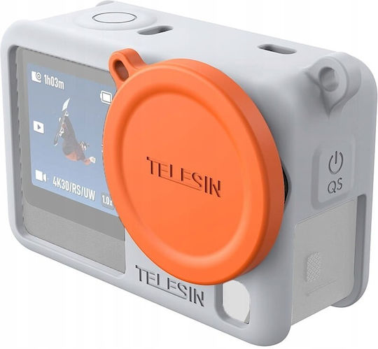 Telesin Husa Protectoare Din Silicon Pentru Dji Osmo Action 6 Gri
