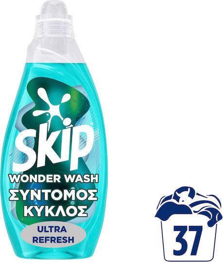 Skip Wonder Wash Ultra Refresh Liquid Laundry Detergent 1.48lt (37 Measuring Cups)