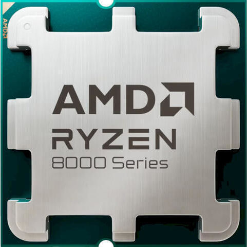 AMD Ryzen 7 8700F 4,1 GHz CPU-Prozessor 8 Kerne für Steckdose AM5 in Tablett mit Kühlkörper