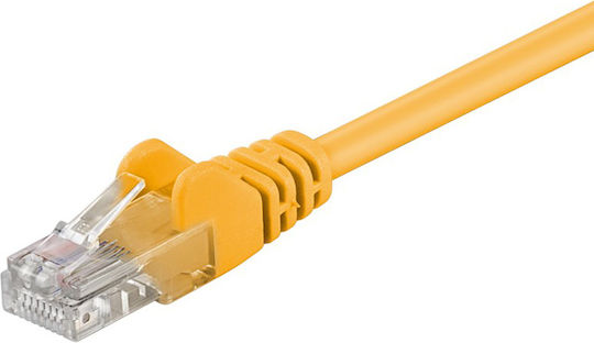 Wentronic U/UTP Cat.5e Netzwerkkabel Ethernet 2m Gelbe