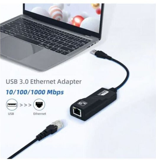 HL-04752 USB Netzwerkadapter mit Verkabelt Verbindung Gigabit Ethernet