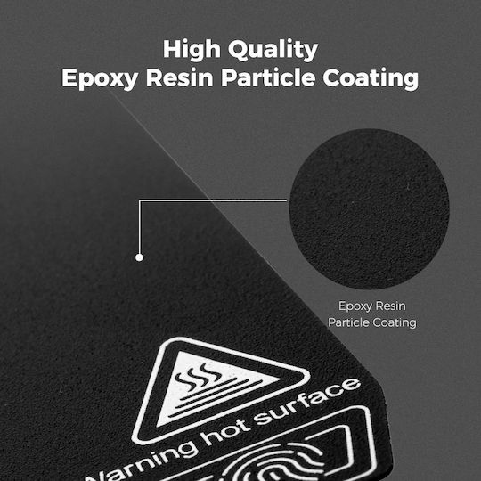 Creality3D Druckoberfläche Build Plate 370×370 Epoxy K2 Plus 4004090136