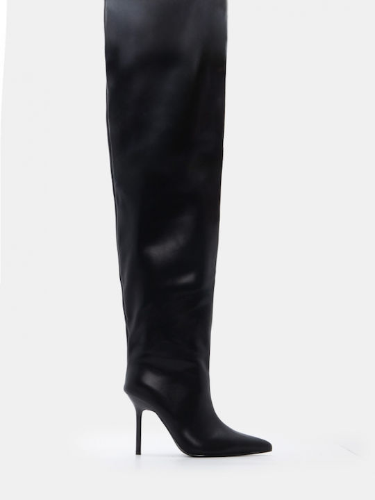 Women's Boots Over The Knee Black