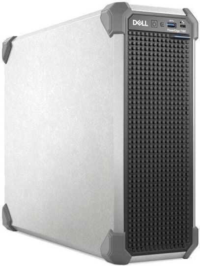 Сървър Dell Poweredge T160 Emea_promo_t160_spl2 Четириядрен Intel Xeon 6315p 2.8/5.2GHz 16GB DDR5 ECC UDIMM 480GB SATA Без Perc Controller 2x 1GbE LOM 4x USB 3.2 Gen 1 300W PSU