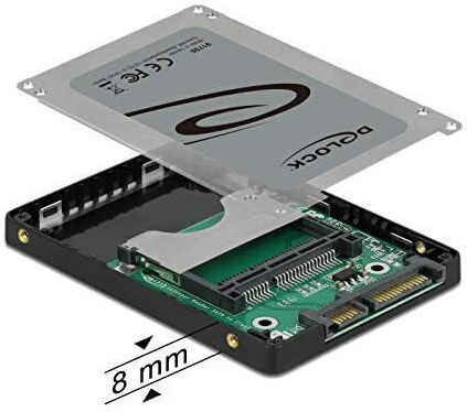DeLock 2.5″ SATA Card Reader for CFast memory cards