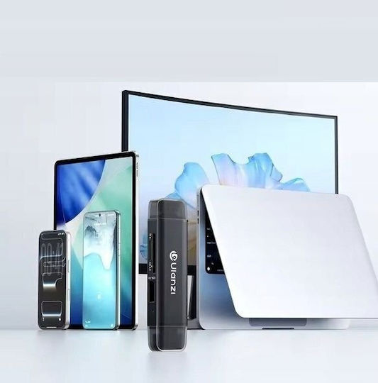 Ulanzi Кард Рийдър USB 2.0 / USB 3.2 за SD Карта