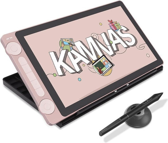 Huion Kamvas 13 Графичен таблет с екран FHD 13.3" Sakura Pink