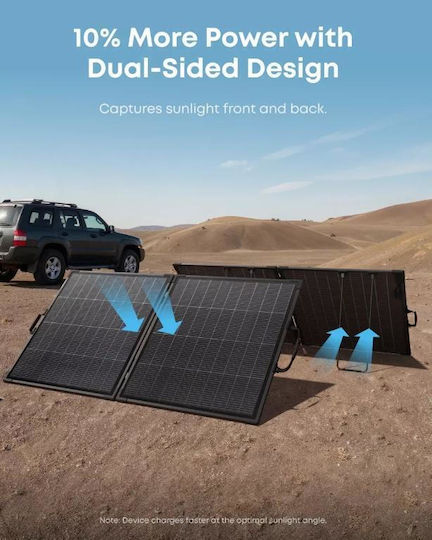 Anker Solix Ps200 200w Ip68 Doppelseitiger Solar Batterieladegerät