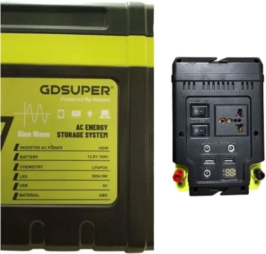 Solar Panel Charger 100W with USB Output for Portable Devices