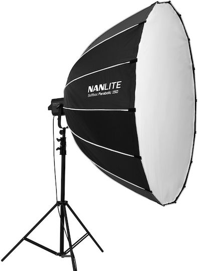 Nanlite Sb-pr-150-q Parabolisches 150 Cm Schnellöffnendes Softbox Bowens Mount 59 Zoll