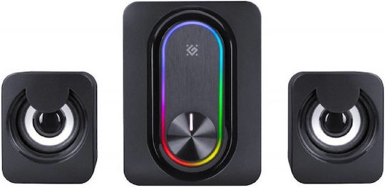 Defender V14 Ηχεία Υπολογιστή 2.1 με Bluetooth και Ισχύ 11W Μαύρα