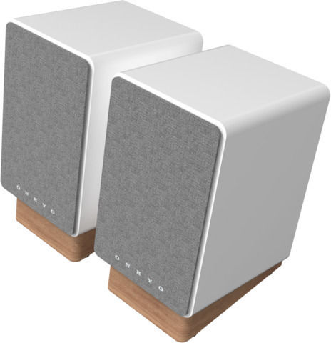 Onkyo GX30-ARC Αυτοενισχυόμενα Ηχεία με Bluetooth 50W (Ζεύγος) Λευκά