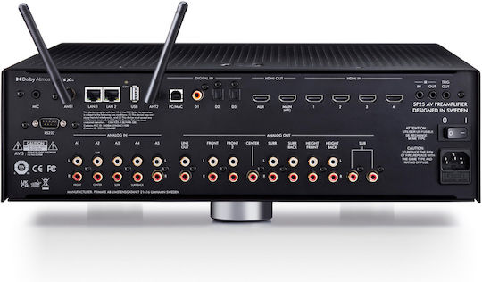 Primare SPA25 Prisma Интегриран Hi-Fi Усилвател Stereo 250W/4Ω SPA25 Черен