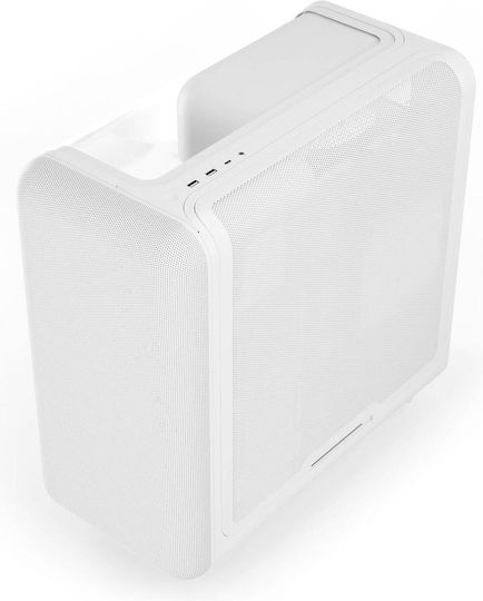 HYTE X50 Gaming Midi Tower Κουτί Υπολογιστή με Πλαϊνό Παράθυρο Snow White