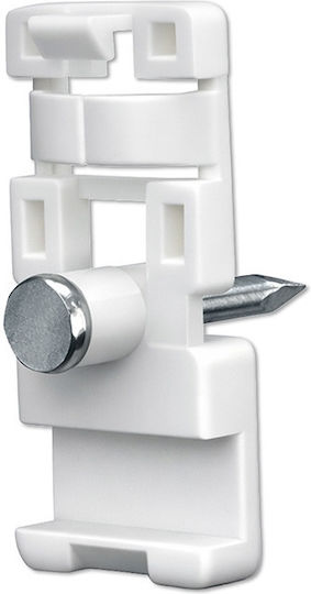 Qoltec 54227 Kabelclips Organisation 1Stück Weiß