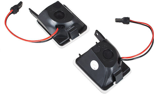 Ford C-max Ii Focus Mk3 Kuga Mondeo Mk4 S-max Led Mirror Illumination Lights 2 Pcs Set